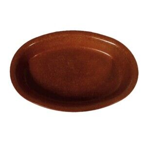 Caduceus Brown/Tan Bowl Platter‎  Great For Fruit Or Bread